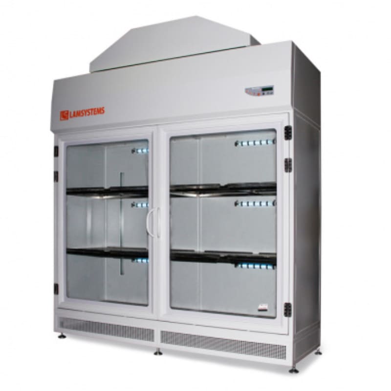 Шкаф содержания лабораторных животных с комбинированной фильтрацией удаляемого воздуха LS 2R-G.002-18, 1,8м